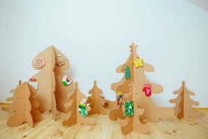 Decoración navideña sostenible para tu hogar