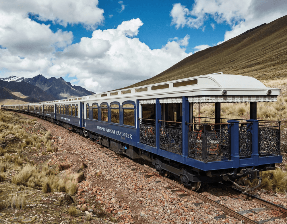 Itinerarios del tren más lujoso de Latinoamérica