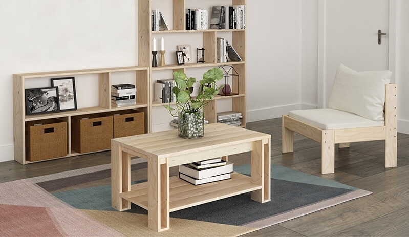 Muebles de madera ecológica, una alternativa sostenible