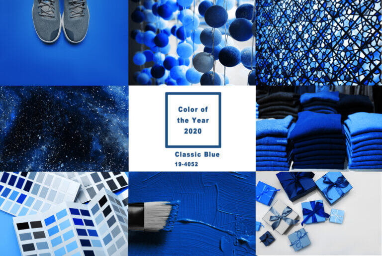 Aprende a combinar el Classic Blue, el color del año según Pantone