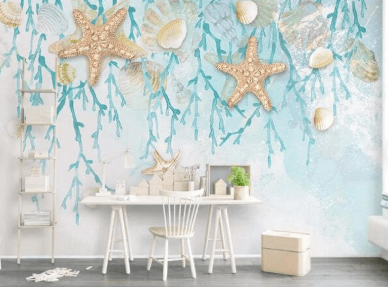 La estrella de mar como motivo decorativo para el hogar