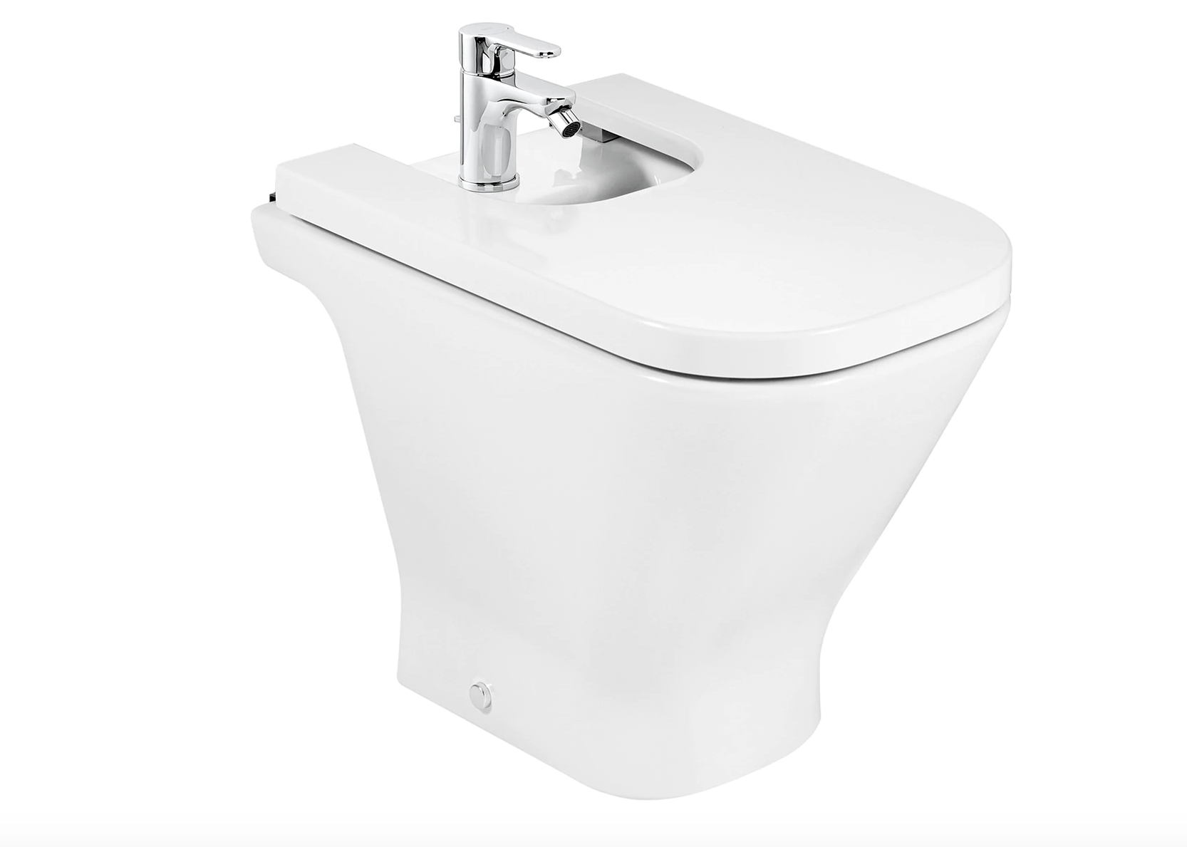 Bidet with cover for bathroom