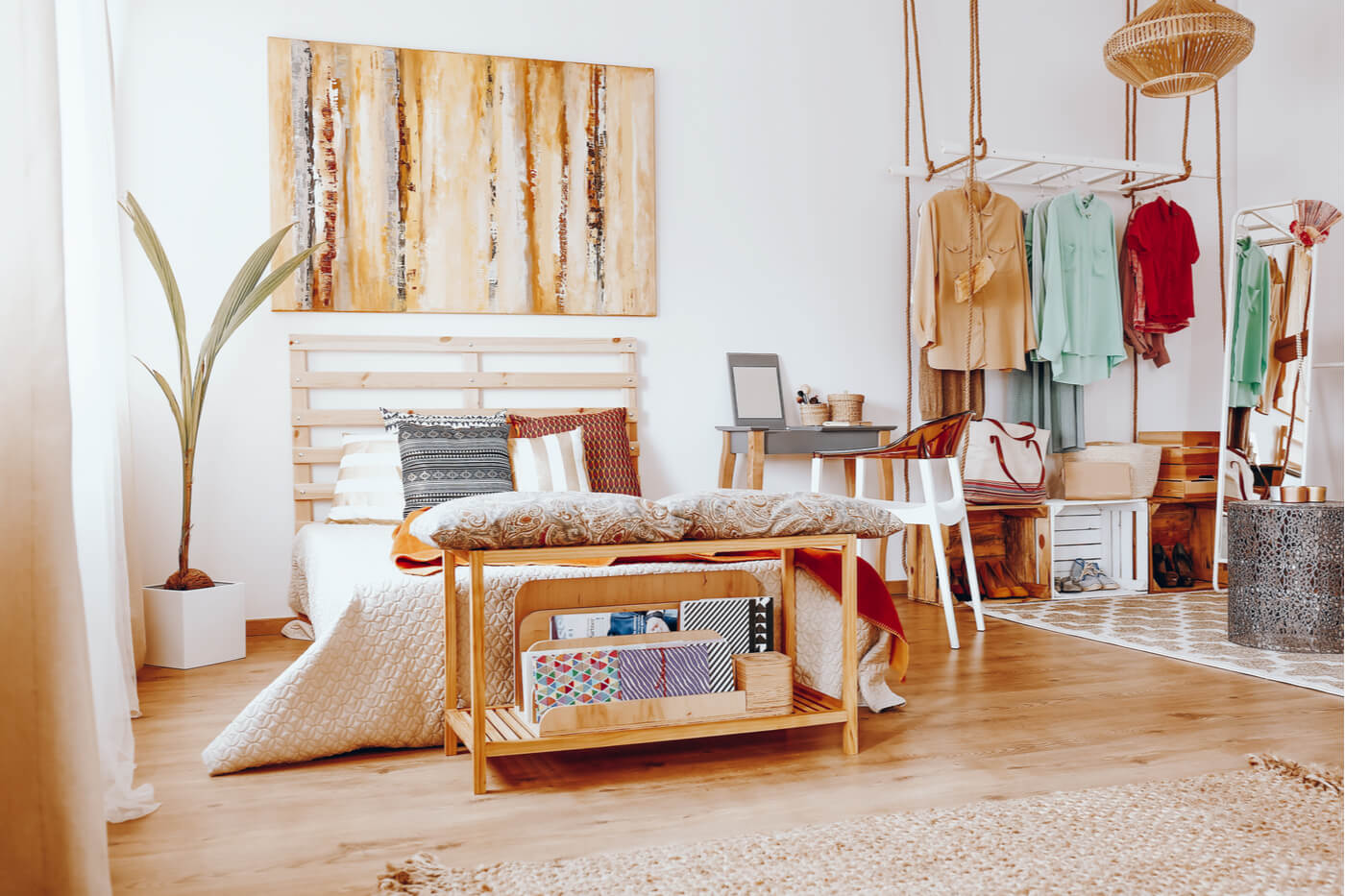These are the keys to getting a bohemian bedroom