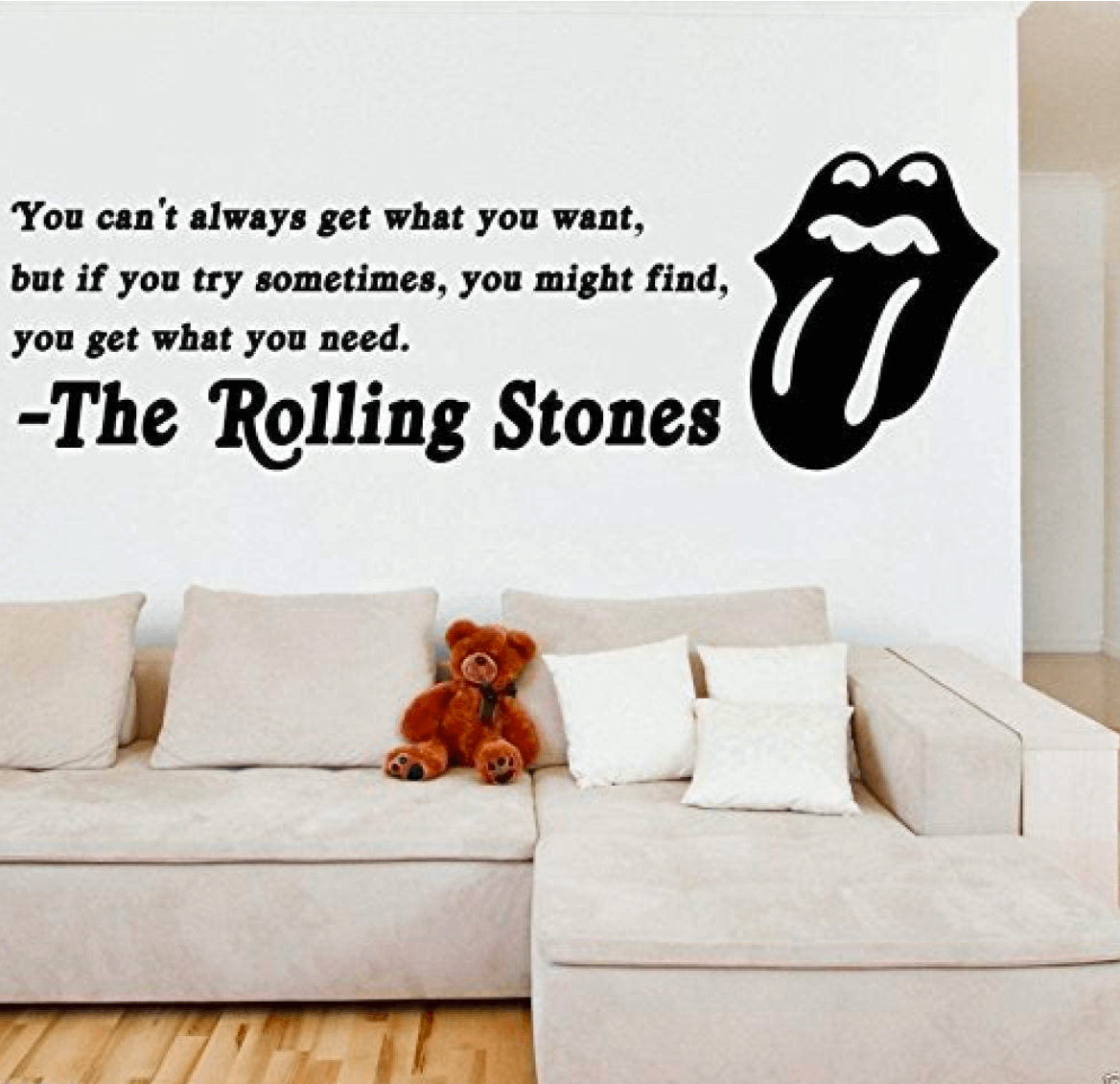 The decorative style for rock legends