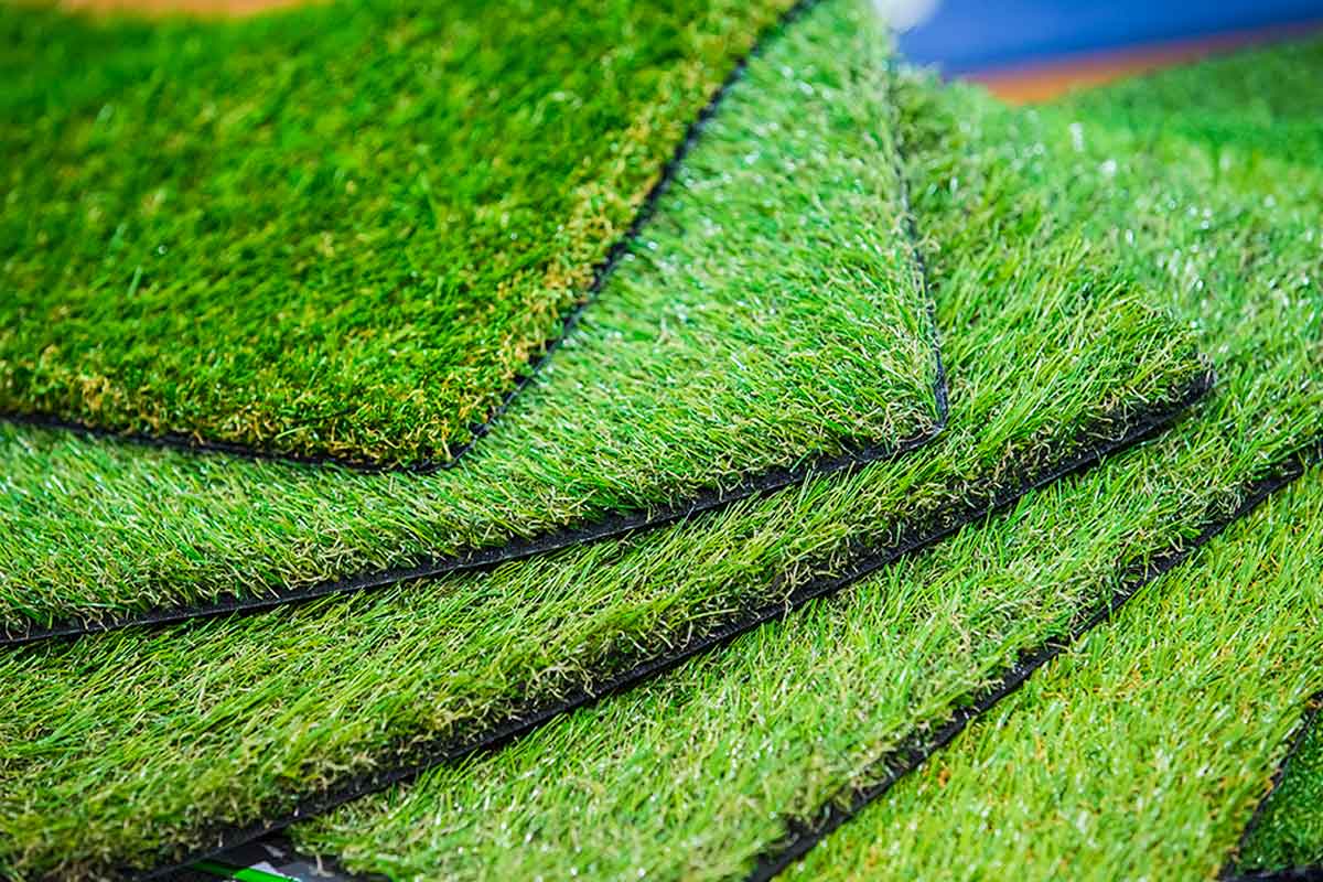 Artificial grass is friendly to the environment.