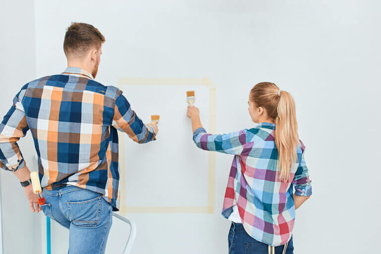 5 ideas para pintar las paredes de tu hogar