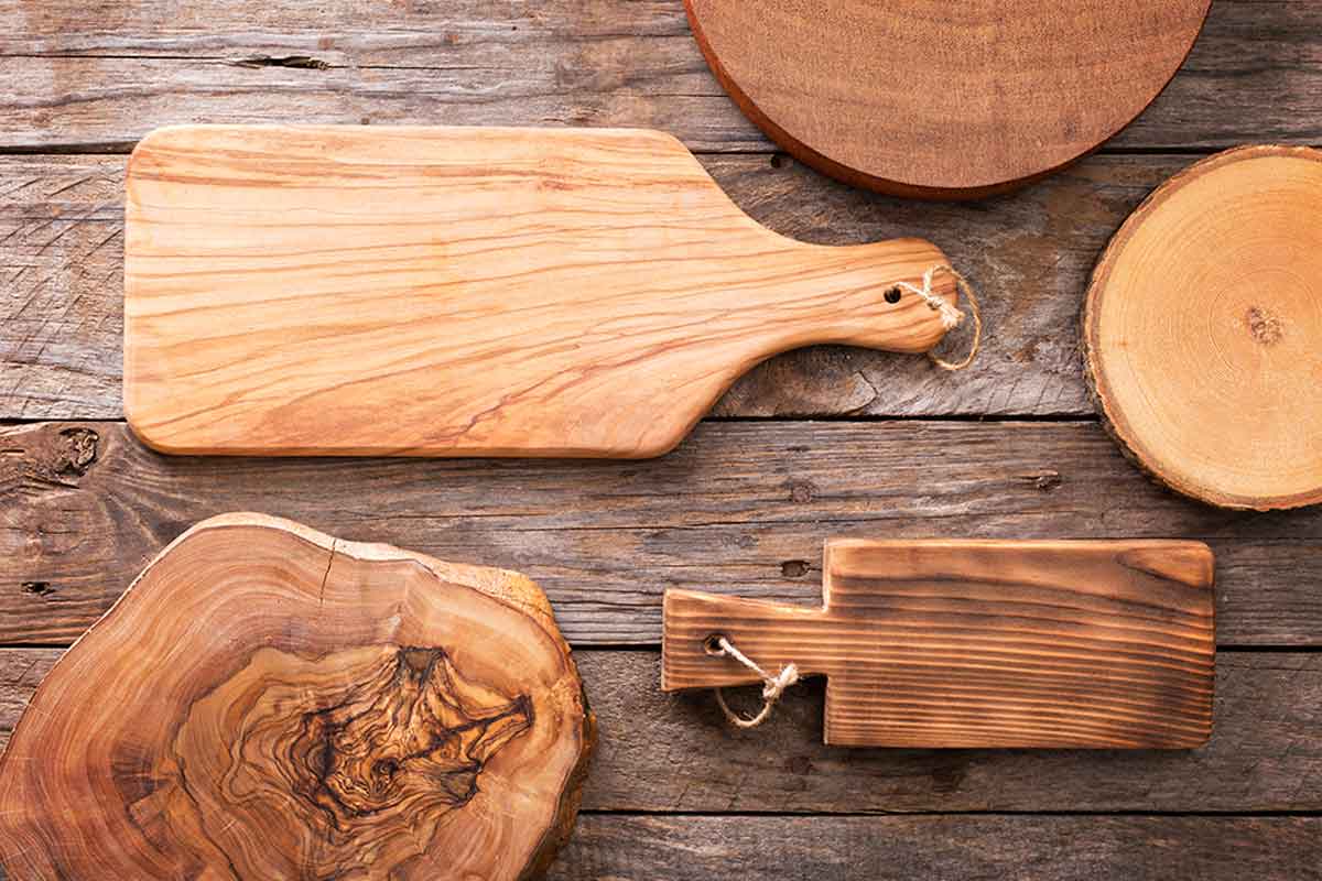Use chopping boards in different ways.