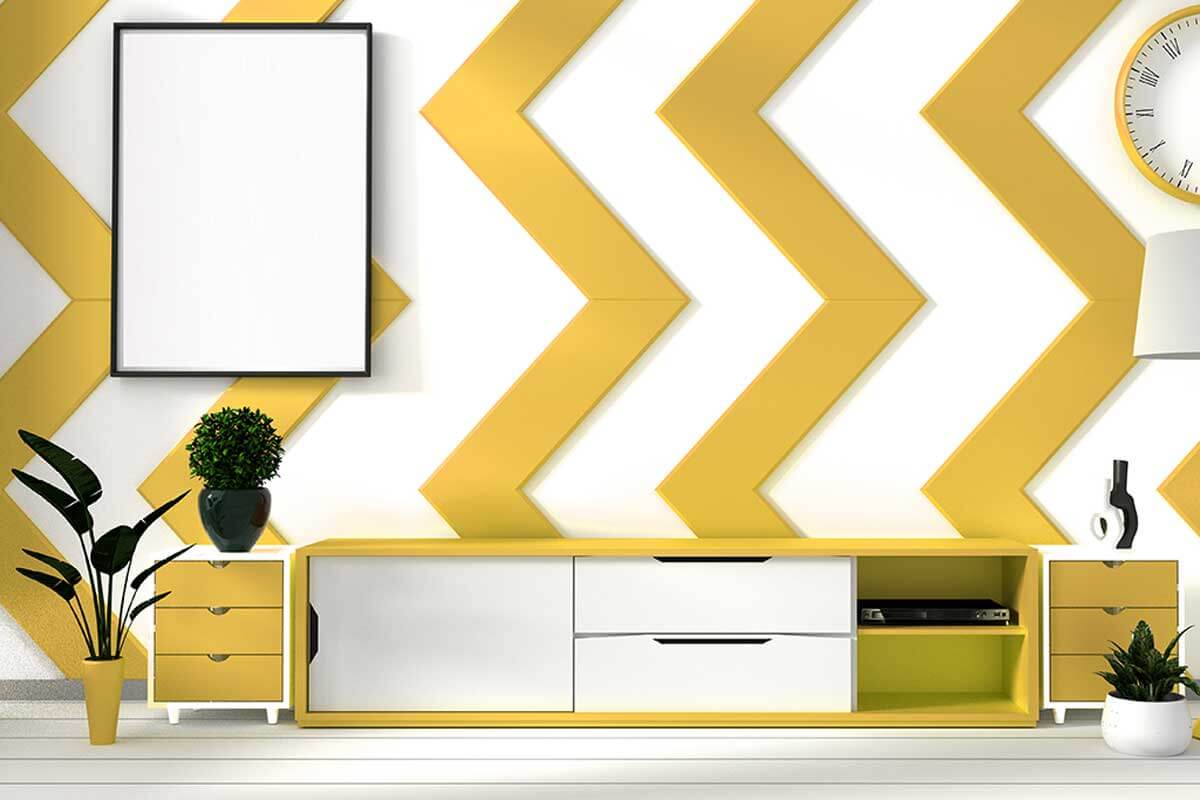 combine yellow with white.