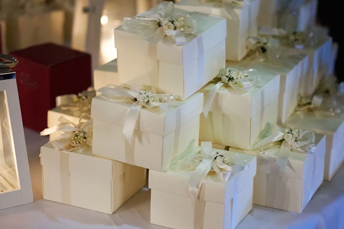 Ideas de regalos para llevar una boda Decor