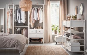 Cabine armadio di IKEA 2018: sistemi componibili