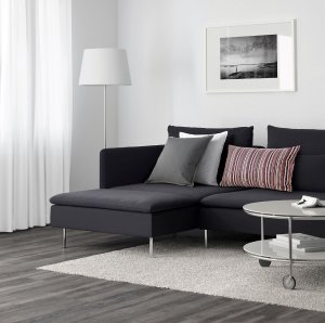 Soderhamn sofà grigio