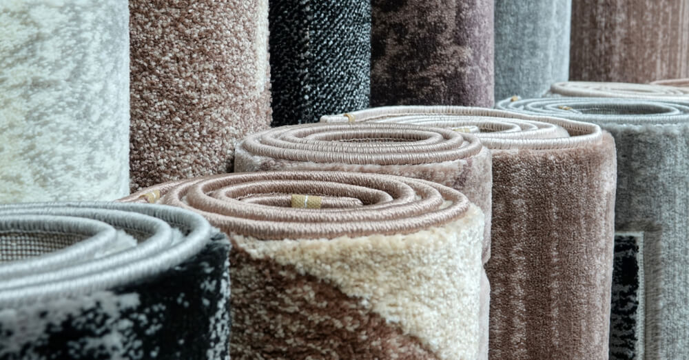 tappeti di vario colore