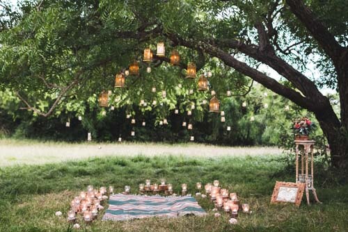 Per celebrare un matrimonio in giardino serve poco
