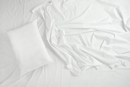 In inverno potete scegliere le lenzuola bianche
