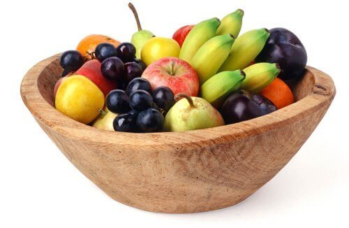 tromba a dieci uditi Uxsiya Porta-frutta in stile moderno per conservare frutta per ufficio per la casa per la tavola decorativa non sbiadisce 
