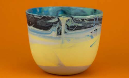 Vaso in ceramica artigianale