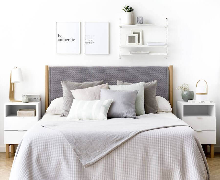 Stile moderno per camera da letto