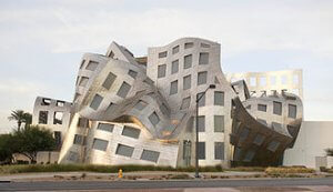 Una delle opere di Frank Gehry