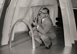 Il famoso interior designer Eero Saarinen