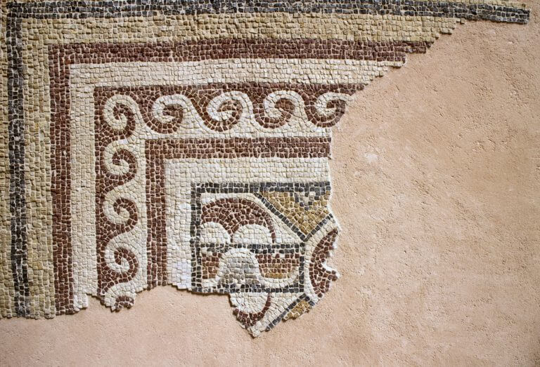 Pavimento di mosaico antico