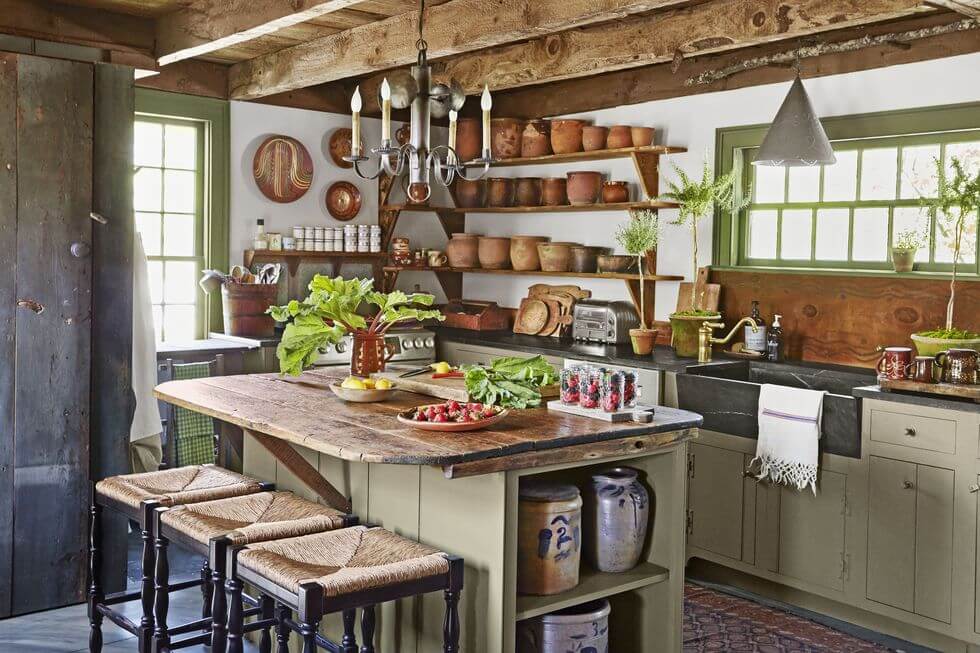 La cucina in stile rustico: una casa di carattere