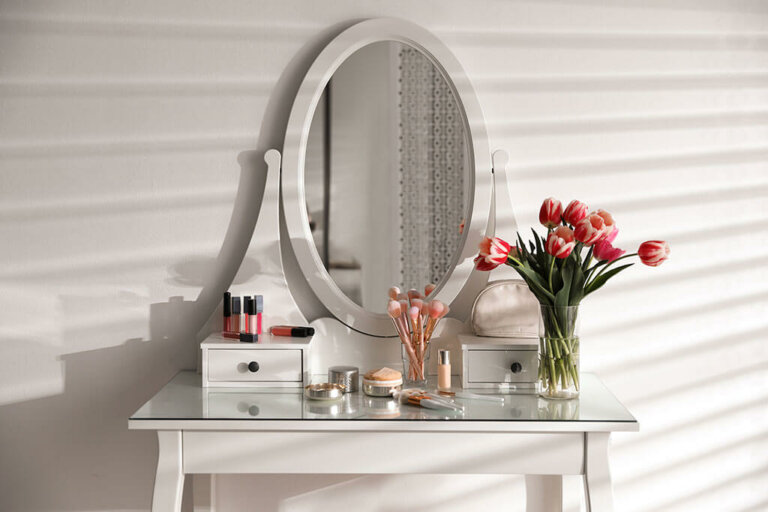 Come creare un perfetto vanity corner