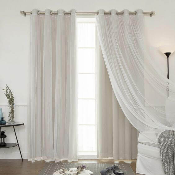 白く明るいカーテン　カーテンを選ぶ方法