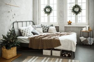 침대: 침실 장식의 핵심 부분과 숙면