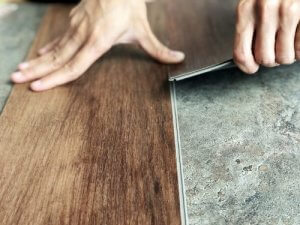 Vinyl vloerbedekking voor een totale keukenrenovatie
