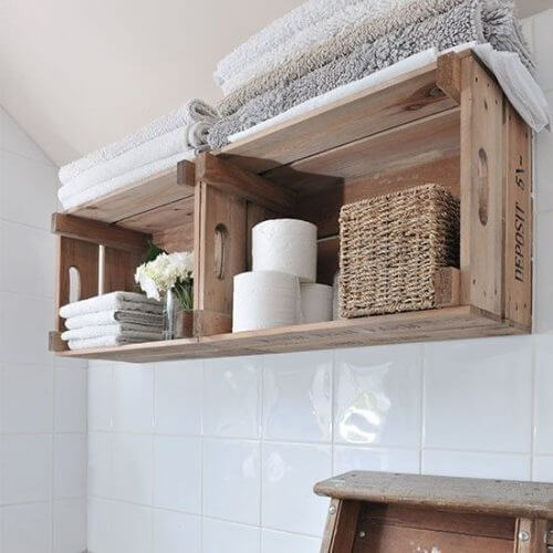 houten kisten badkamer keuken