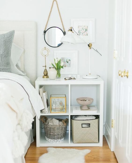 renoveer je slaapkamer met een georganiseerd nachtkastje