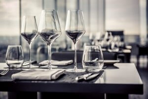 Kies het juiste glas tijdens het diner