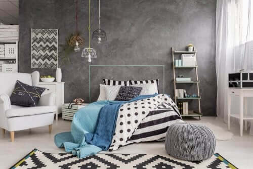 6 ideeën voor een slaapkamer met grijze muren
