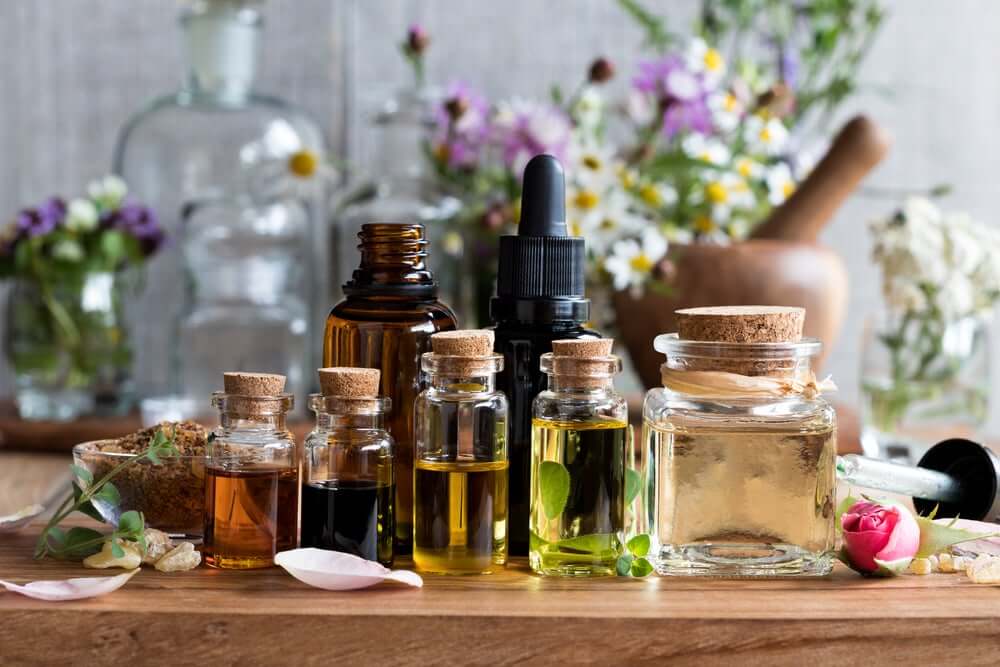 Verschillende geuren voor aromatherapie
