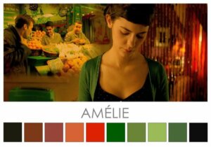 Inzicht in kleur in de wereld van Amélie Poulain