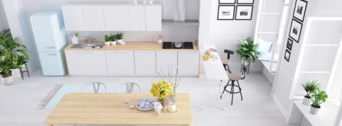 Como decorar a sua cozinha seguindo o estilo nórdico