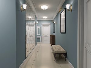 Qual é a decoração ideal para os corredores?