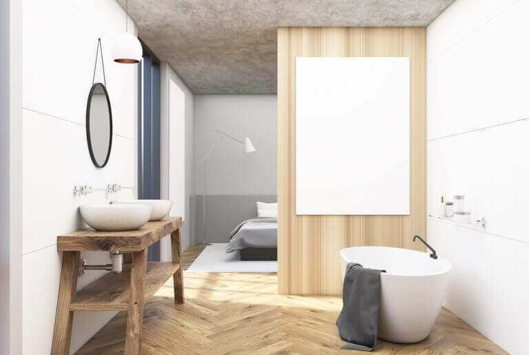 Os melhores pisos de madeira para o banheiro