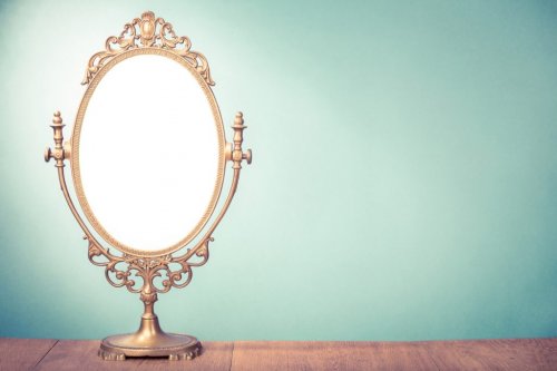 tipos de espelhos vintage