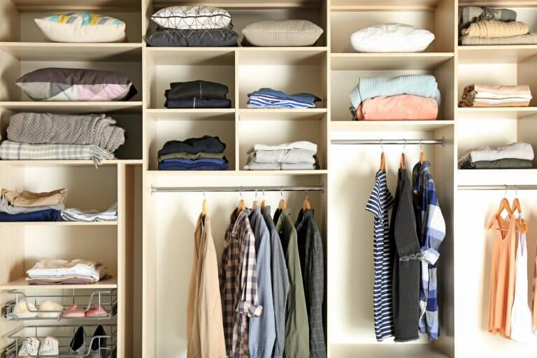 manter o seu guarda-roupa organizado