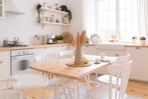 Procure o espaço para criar um escritório na cozinha