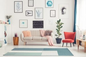 Tapetes coloridos: crie espaços originais e descontraídos