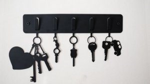 Ideias criativas para organizar e guardar suas chaves