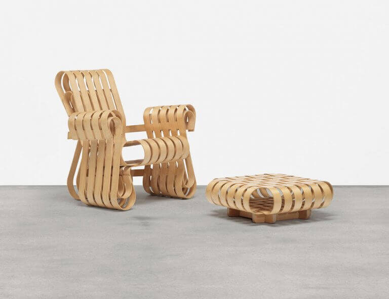 Os móveis de Frank Gehry: cadeira Power Play