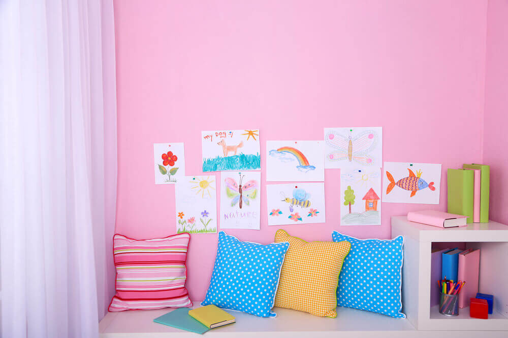 Acessórios para decorar quartos infantis