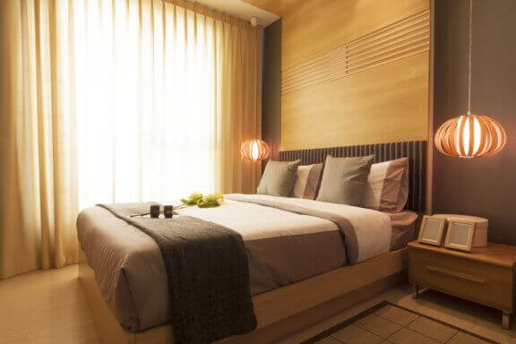 oryantal dekorasyon ile yatak odası düzenleme
