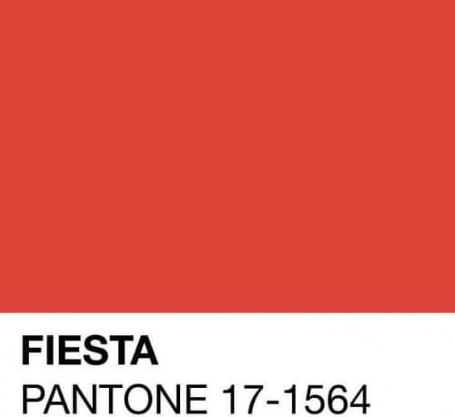 PANTONE 17-1564 Fiesta