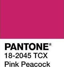 PANTONE 18-2045 Pink Peacock