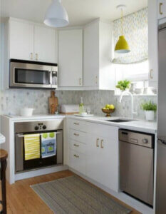 Küçük mutfağınızı düzenli ve temiz tutun.