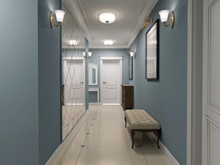 How Can You Decorate Wide Hallways?